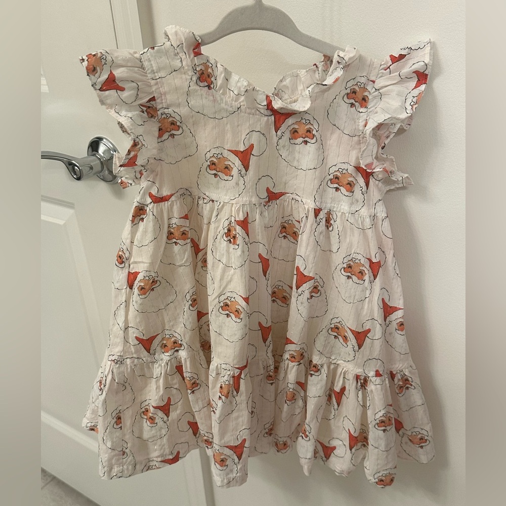 Pink Chicken Santa Dress